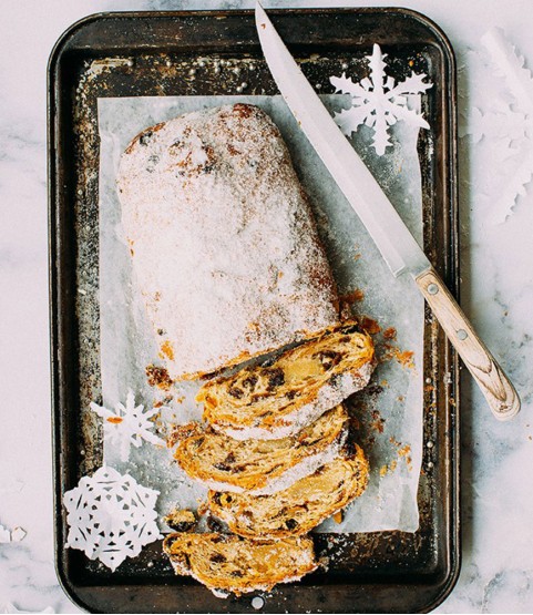 Orange Maple Chiffon Twist Cream Cake